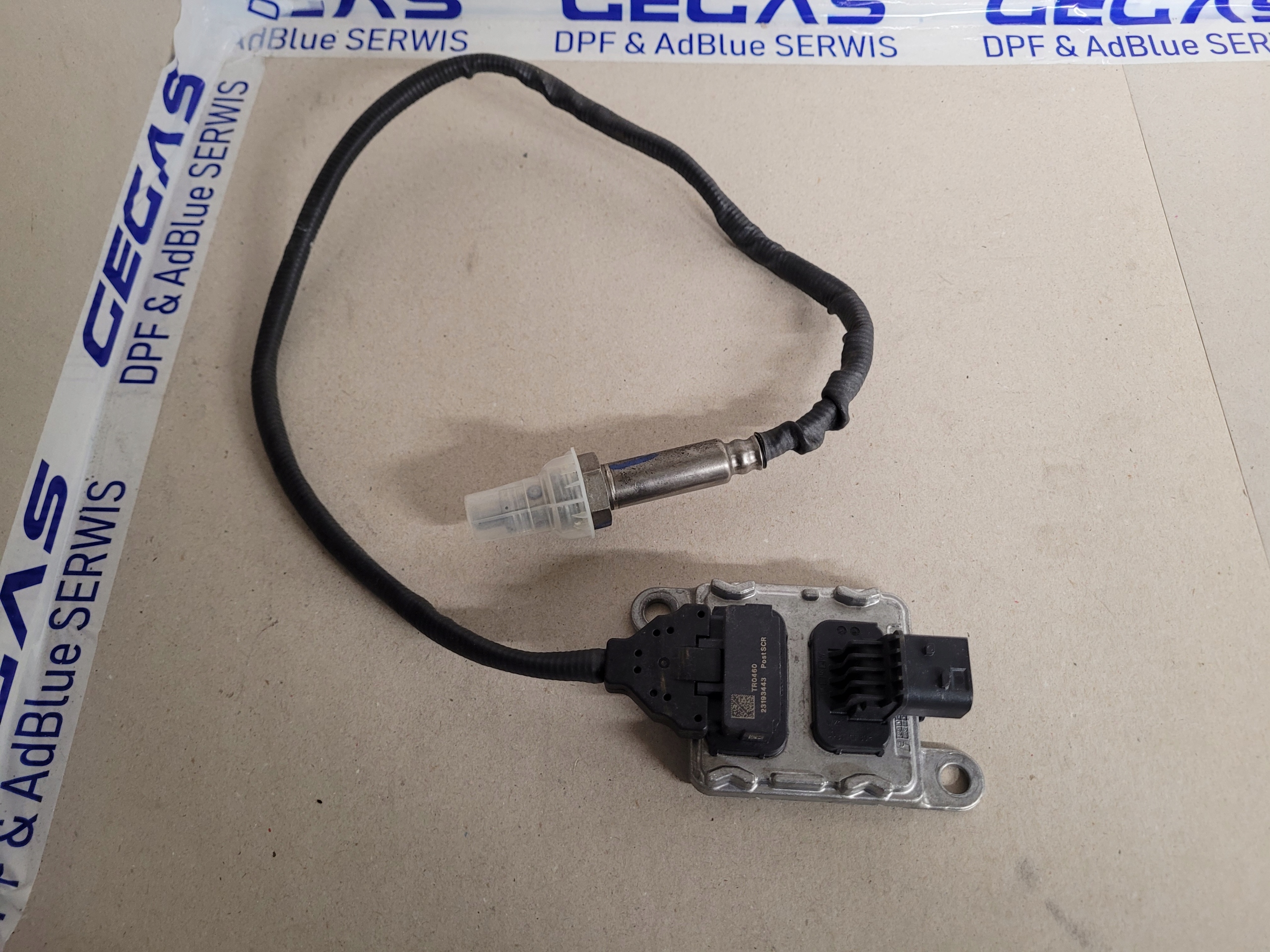 NOWY ORYGINALNY Czujnik NOX Sensor Sonda VOLVO FH 4 FM 4 RENAULT 23193443