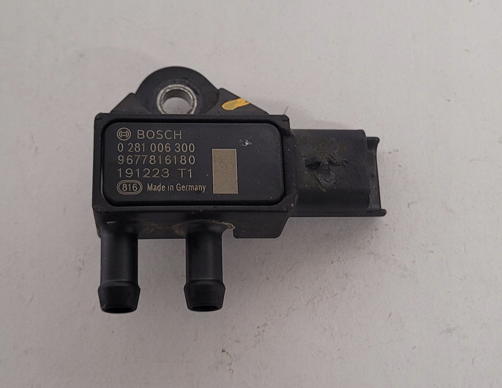 CZUJNIK RÓŻNICY CIŚNIEŃ PEUGEOT CITROEN 1.5 BLUE HDI B-HDI 9677816180 FV