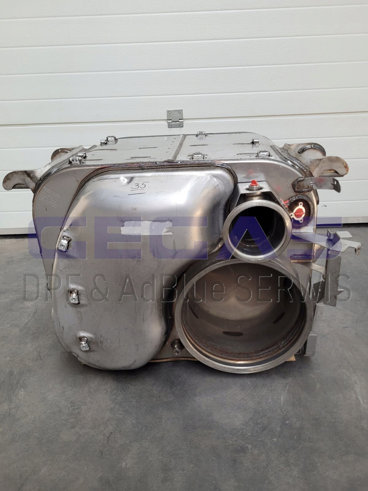 TŁUMIK UKŁAD WYDECHOWY KATALIZATOR SCR DOC VOLVO FL EURO 6 23713845