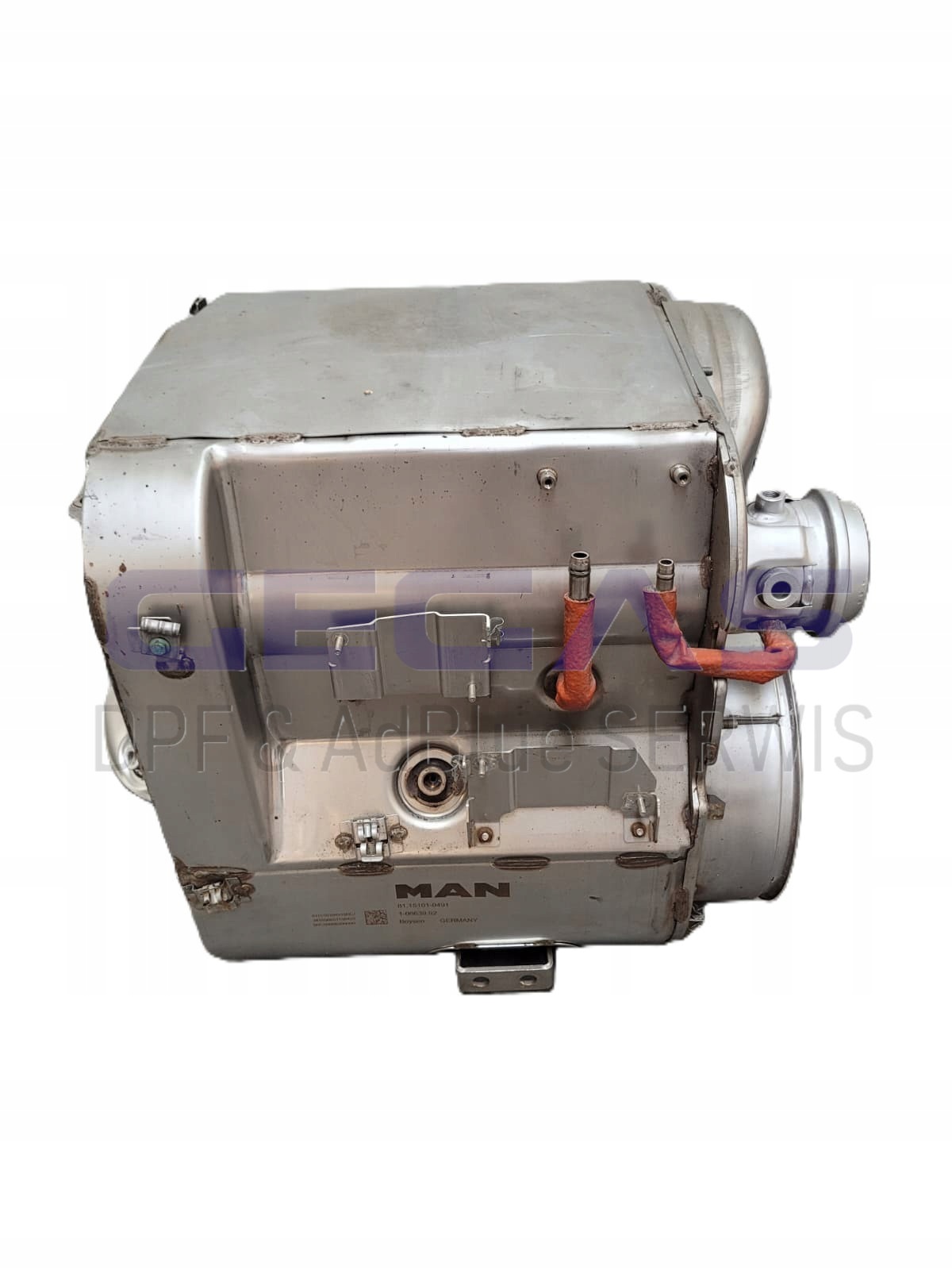 TŁUMIK WYDECH KATALIZATOR SCR DOC MAN TGL TGM EURO 6 81151010491